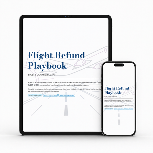 Flight Refund Playbook