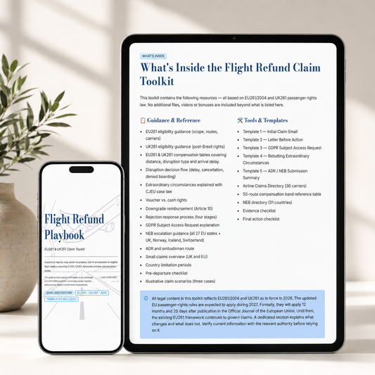 Flight Refund Playbook